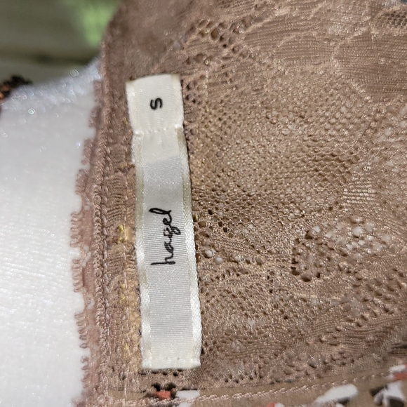 🌾ANTHROPOLOGIE HAZEL LACE PEPLUM TOP, SZ SMALL - Picture 10 of 11